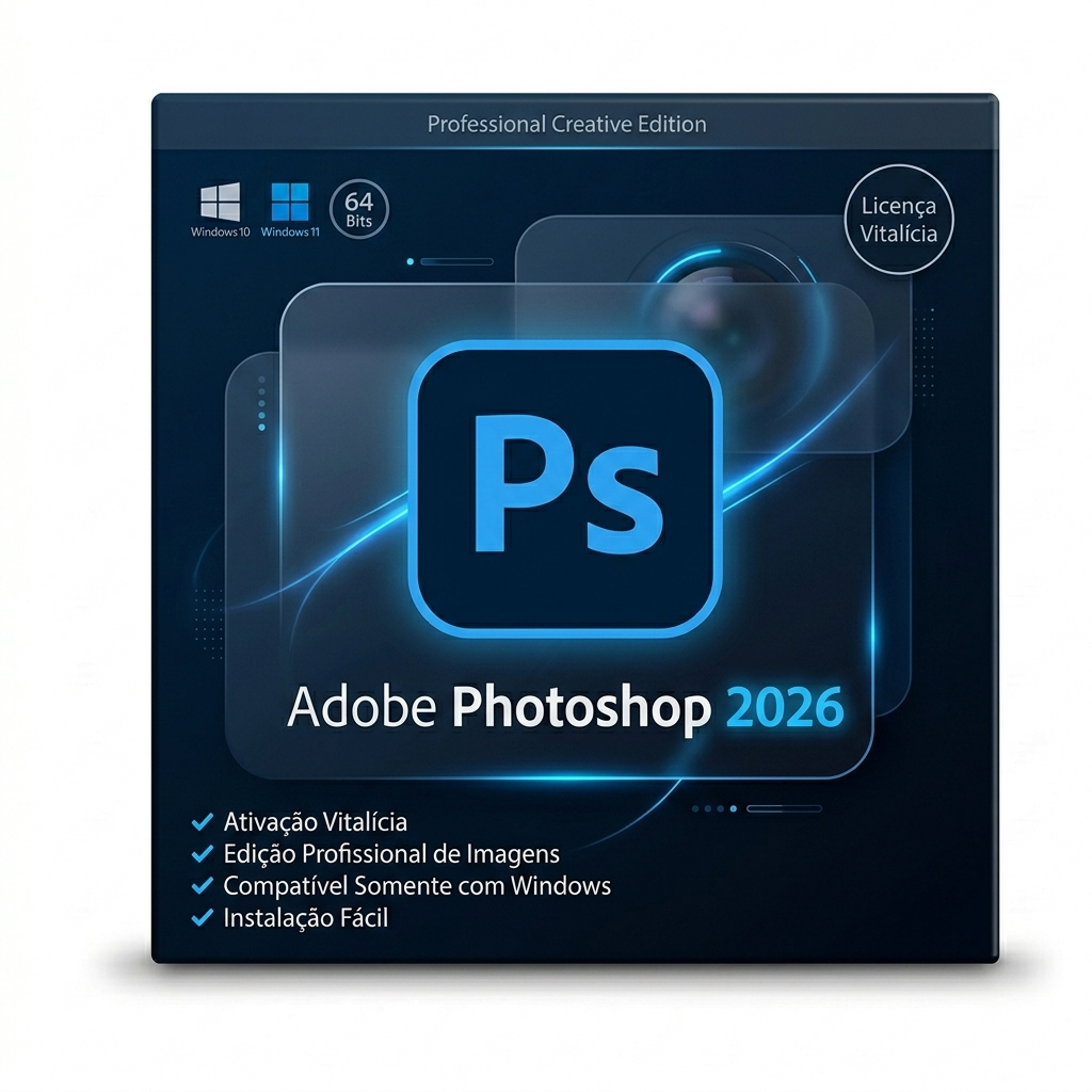 Adobe Photoshop 2026 | Vitalício | Windows